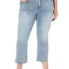 NYDJ Plus Size Plus Size Fiona Uplift Slim Flare Ankle in Spellbound | Jeans