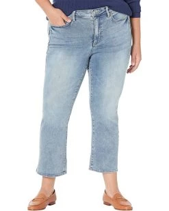 NYDJ Plus Size Plus Size Fiona Uplift Slim Flare Ankle in Spellbound | Jeans