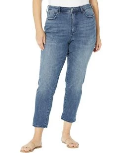 NYDJ Plus Size Plus Size Margot Girlfriend Jeans in Caliente