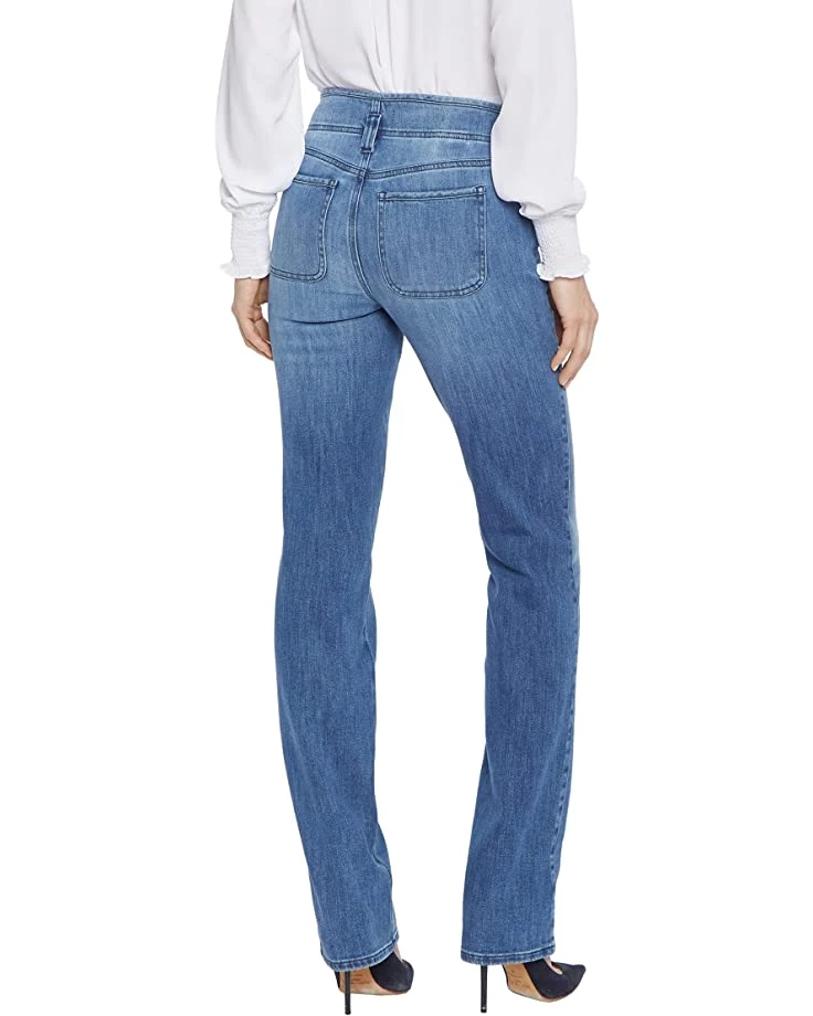 NYDJ High-Rise Marilyn Straight Jeans in Calloway 2 NYDJ High-Rise Marilyn Straight Jeans in Calloway - Image 2
