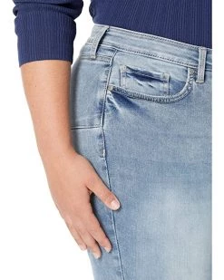 NYDJ Plus Size Plus Size Fiona Uplift Slim Flare Ankle in Spellbound | Jeans -Cheap NYDJ Store 91GZTYGZ0jL. AC SR736920