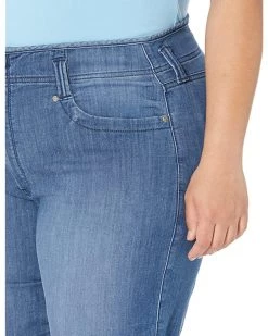NYDJ Plus Size Plus Size High-Rise Ella Shorts w/ Binding Detail in Lavish -Cheap NYDJ Store 91xvf1G9DpL. AC SR736920